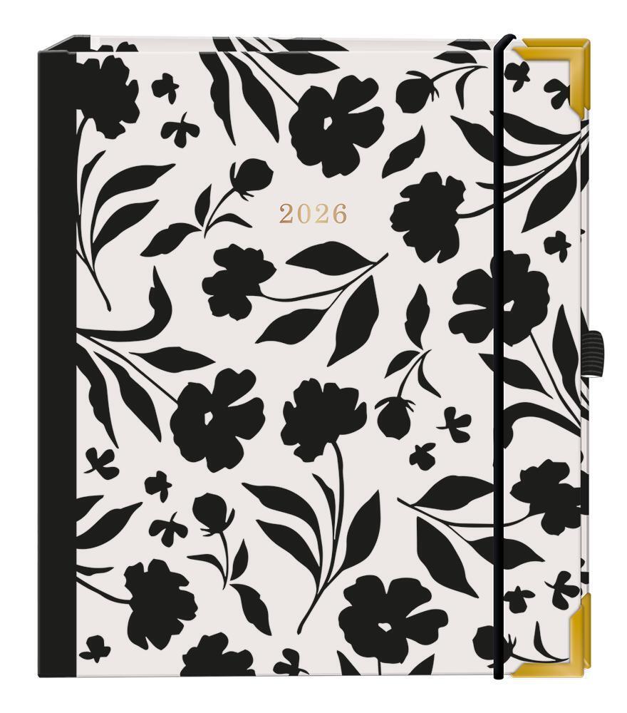 Terminplaner A5 Premium 2026 Blumen main product photo