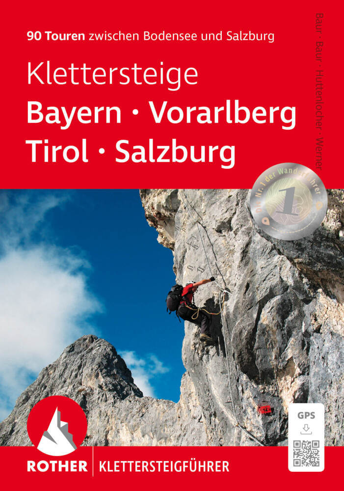 Klettersteige Bayern - Vorarlberg - Tirol - Salzburg main product photo