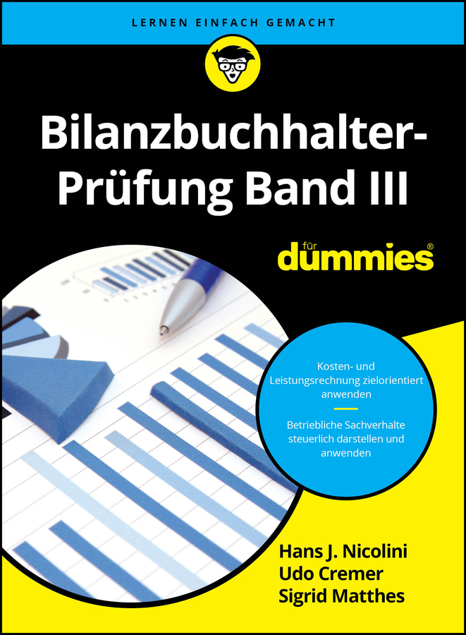 Bilanzbuchhalter-Prüfung Band III für Dummies main product photo