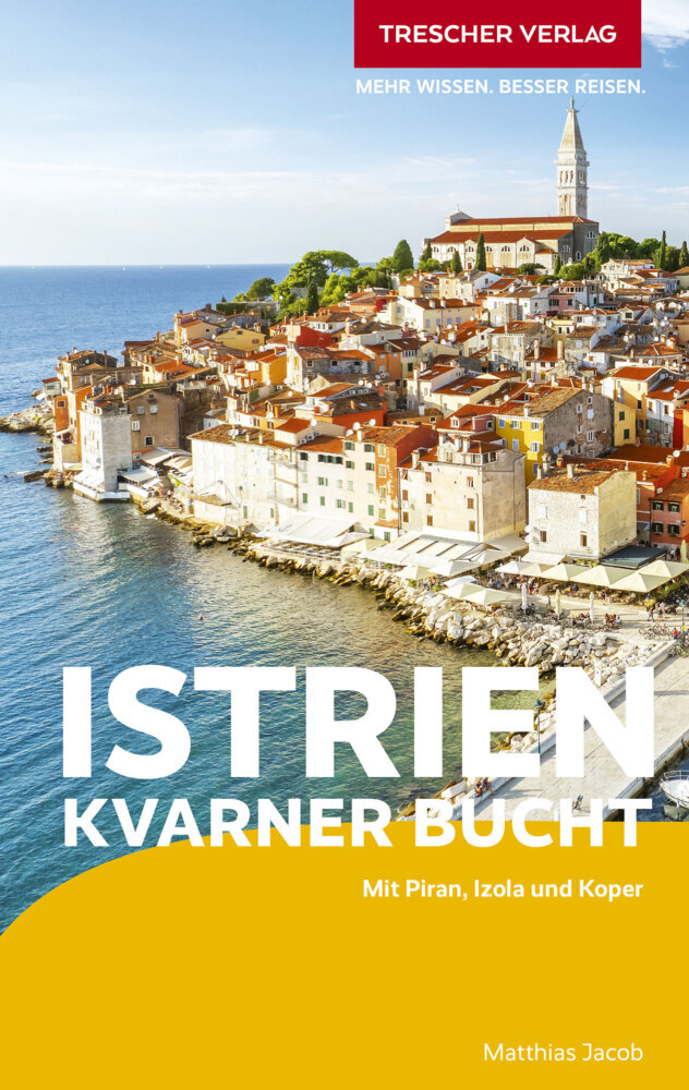 TRESCHER Reiseführer Istrien und Kvarner Bucht main product photo