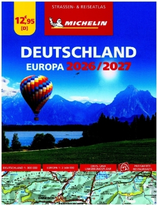 Michelin Straßenatlas Deutschland & Europa 2026/2027