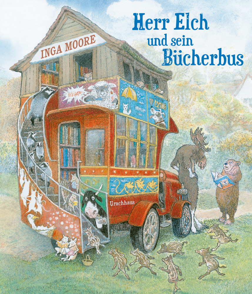 Herr Elch und sein Bücherbus main product photo