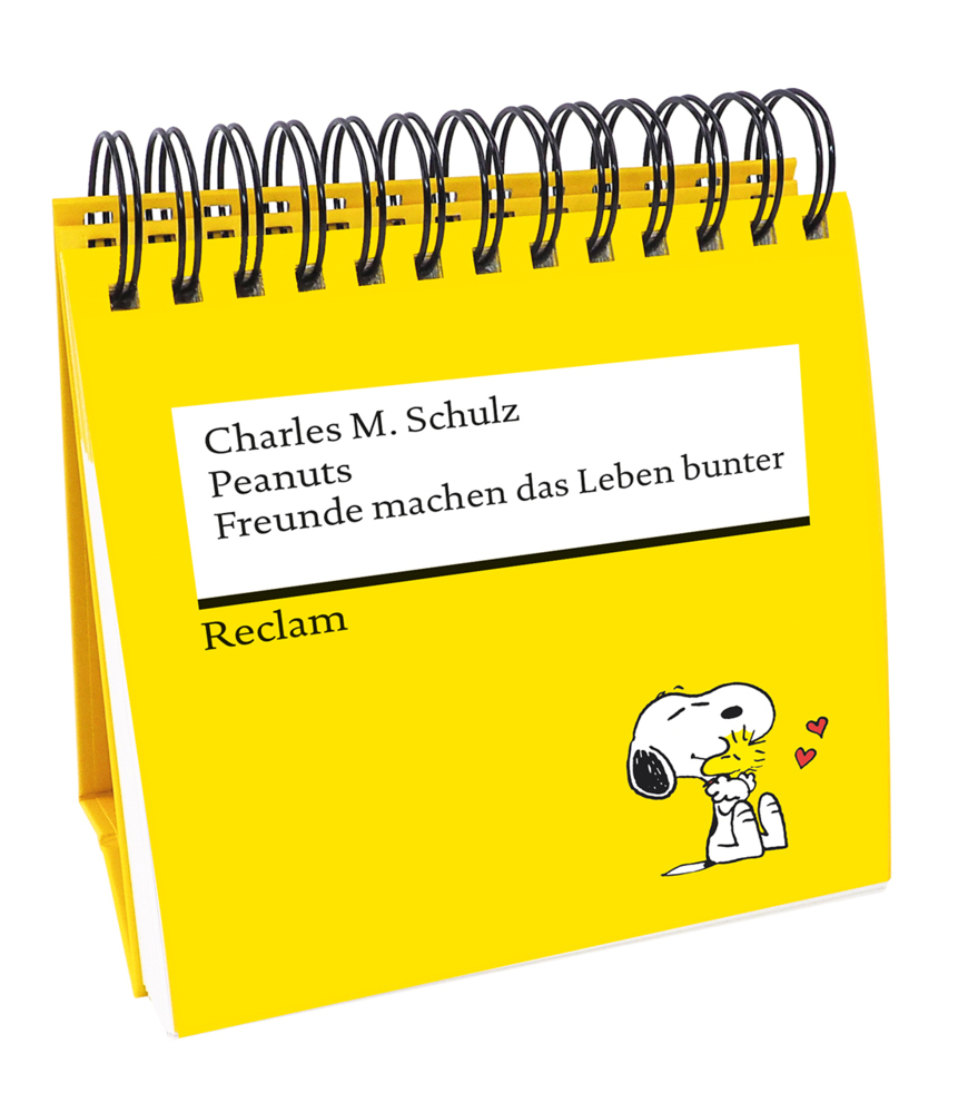 Peanuts. Freunde machen das Leben bunter. Das Beste von Charlie Brown, Snoopy & Co. (Tischaufsteller) main product photo