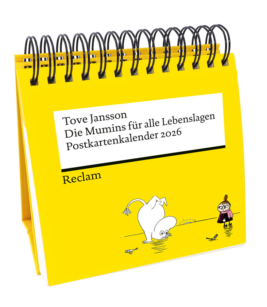 Die Mumins für alle Lebenslagen (Postkartenkalender 2026). Mit Zitaten und Illustrationen von Tove Jansson main product photo