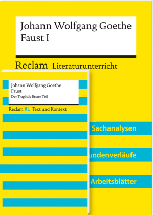 Paket für Lehrkräfte »Johann Wolfgang Goethe: Faust. Der Tragödie Erster Teil« (Textausgabe und Lehrerband). 2 Bände eingeschweißt