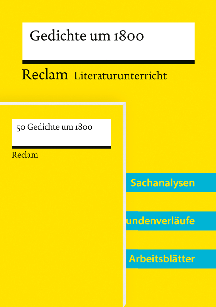 Lehrerpaket zum länderübergreifenden Abiturthema 2027-2029 »Literatur um 1800« (Textausgabe + Lehrerband) main product photo