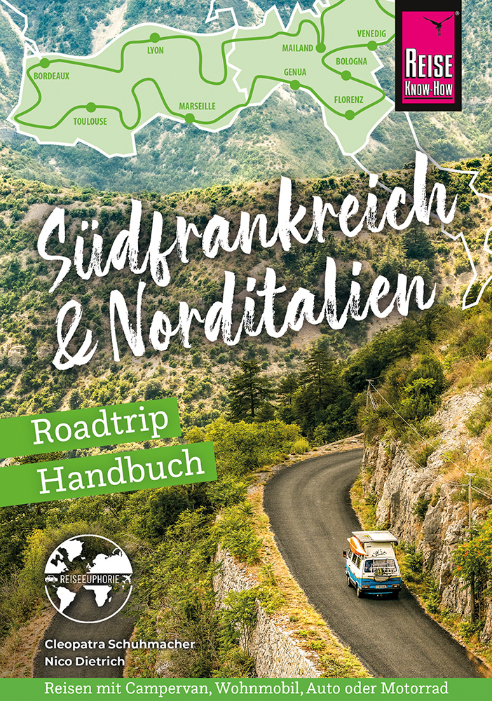 Reise Know-How Roadtrip Handbuch Südfrankreich & Norditalien main product photo