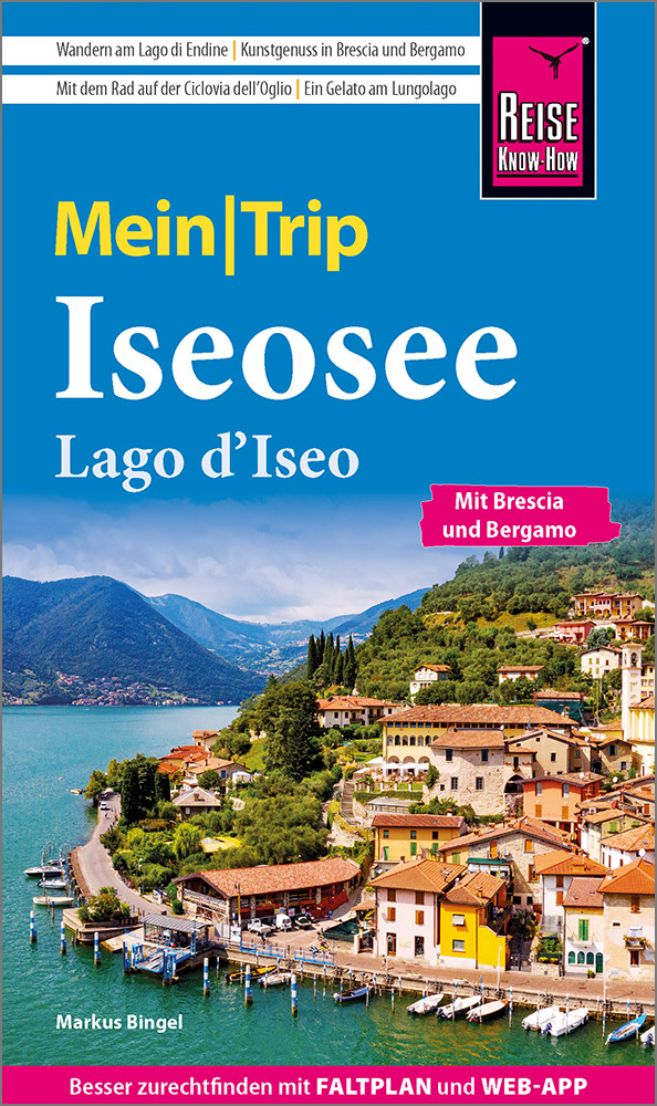 Reise Know-How MeinTrip Iseosee / Lago d'Iseo main product photo