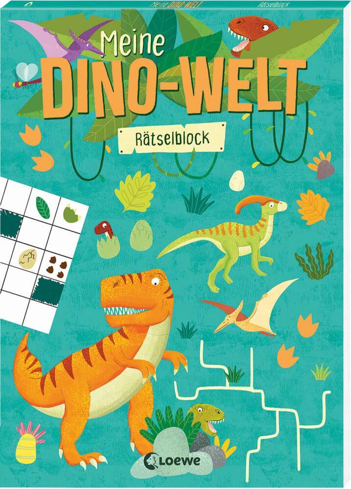 Meine Dino-Welt - Rätselblock main product photo