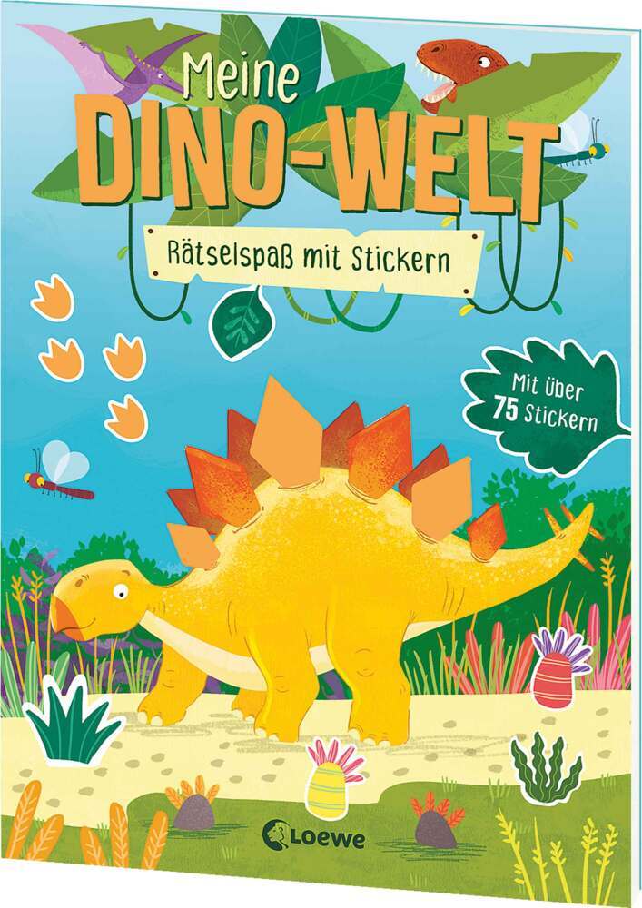 Meine Dino-Welt - Rätselspaß mit Stickern main product photo