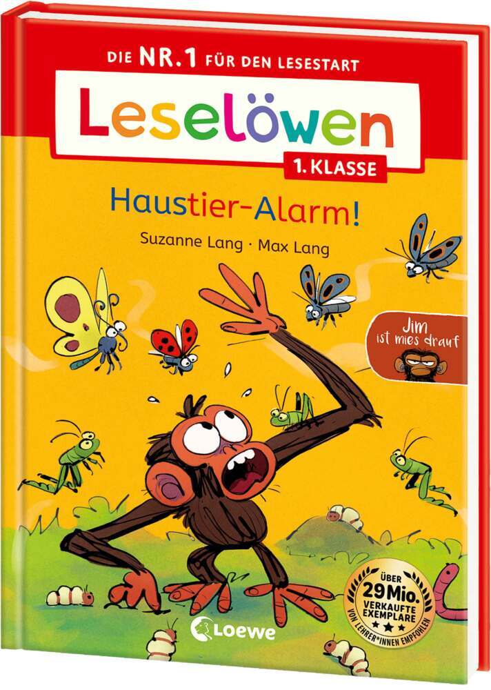 Leselöwen 1. Klasse - Jim ist mies drauf - Haustier-Alarm! main product photo
