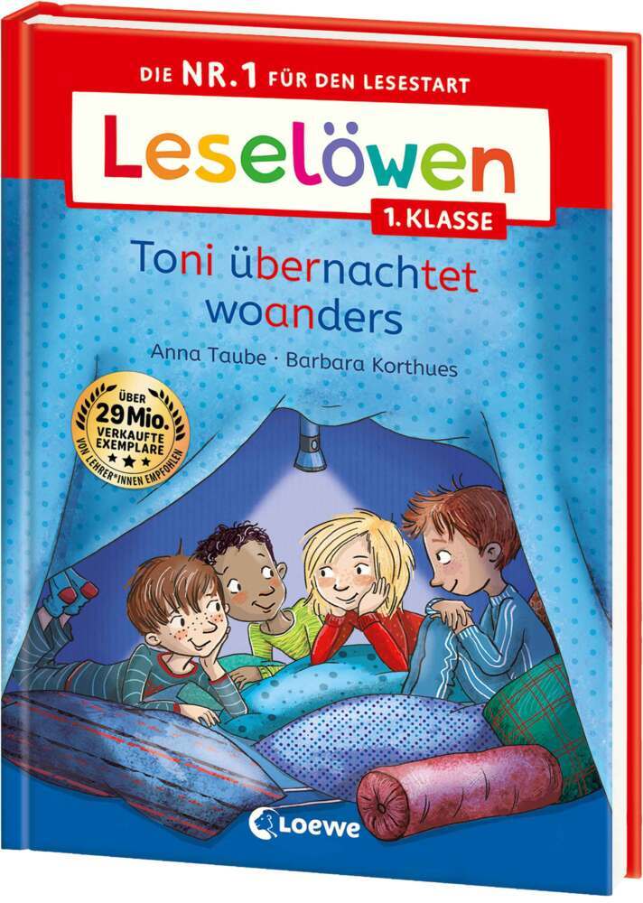 Leselöwen 1. Klasse - Toni übernachtet woanders main product photo