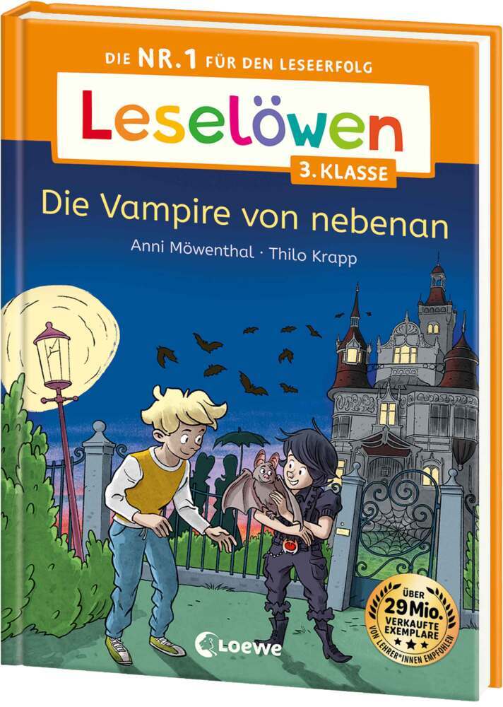 Leselöwen 3. Klasse - Die Vampire von nebenan main product photo