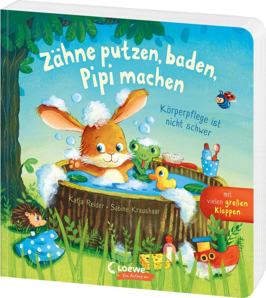 Zähne putzen, baden, Pipi machen - Körperpflege ist nicht schwer main product photo