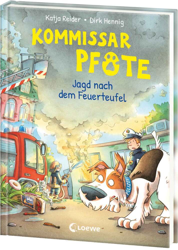 Kommissar Pfote (Band 8) - Jagd nach dem Feuerteufel main product photo