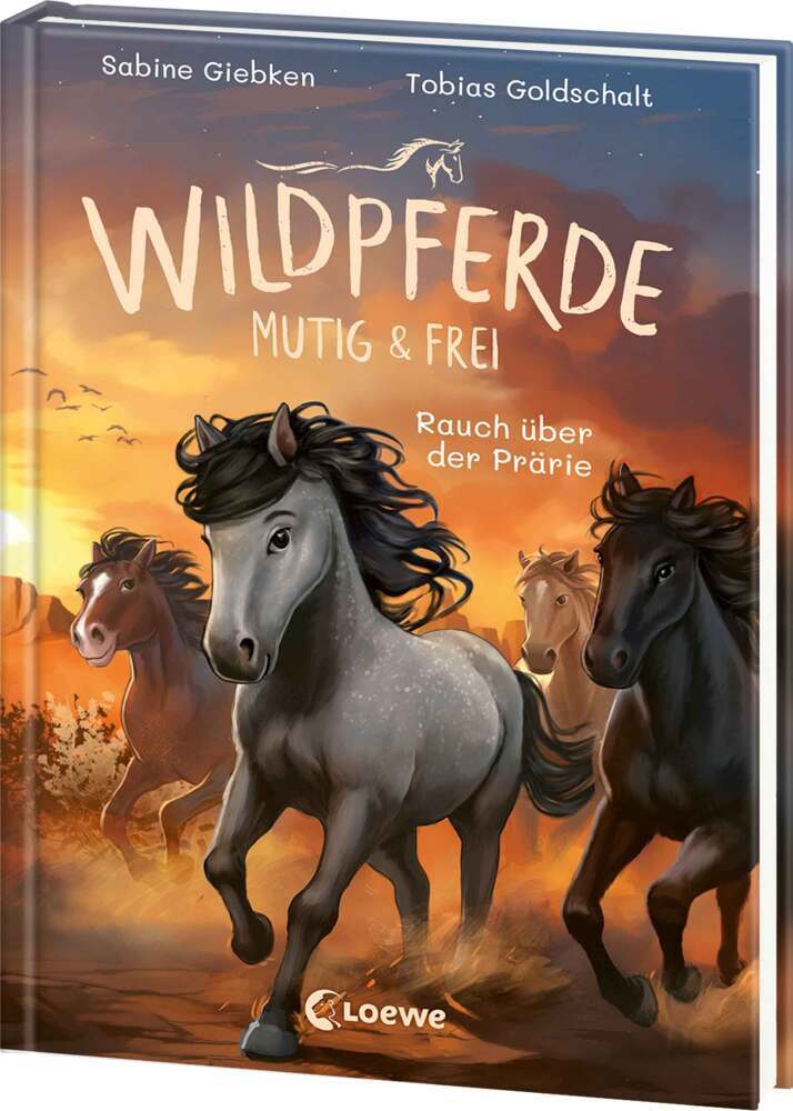 Wildpferde - mutig und frei (Band 5) - Rauch über der Prärie main product photo