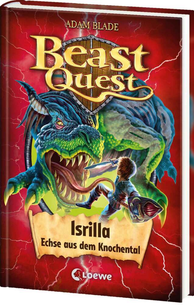 Beast Quest (Band 69) - Isrilla, Echse aus dem Knochental main product photo