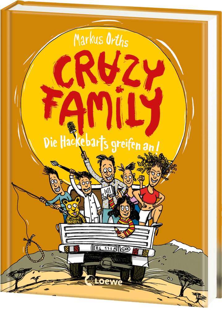 Crazy Family (Band 3) - Die Hackebarts greifen an! main product photo