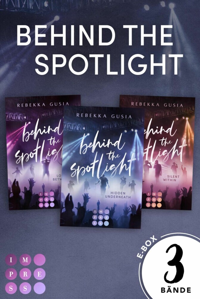 Behind the Spotlight: Die knisternde Boyband-Trilogie in einer E-Box! main product photo