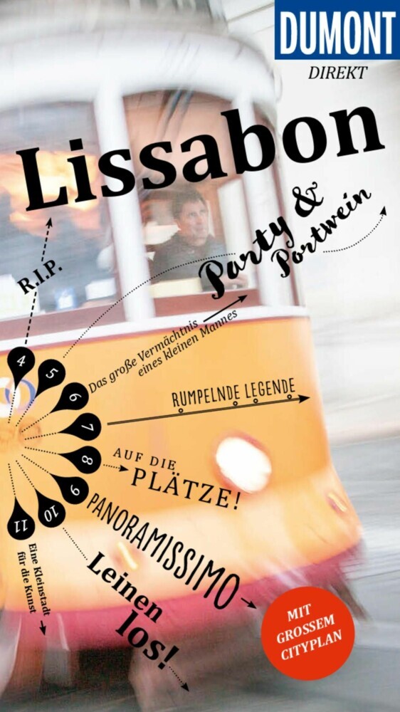DUMONT direkt Reiseführer E-Book Lissabon main product photo