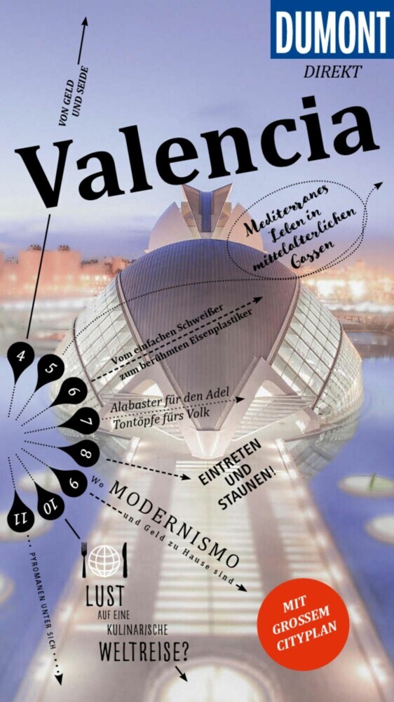 DUMONT direkt Reiseführer E-Book Valencia main product photo