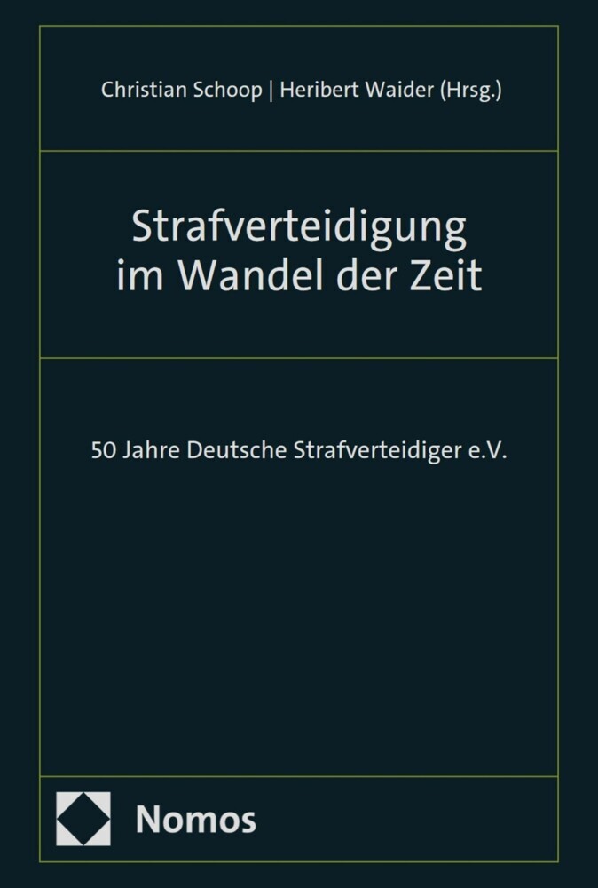 Strafverteidigung im Wandel der Zeit main product photo