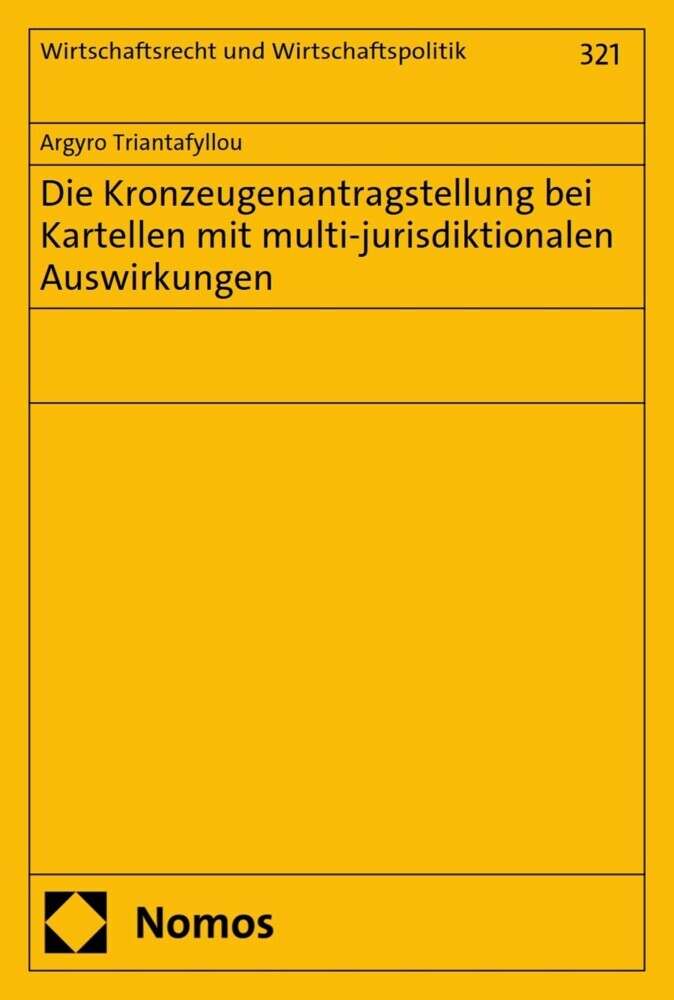 Die Kronzeugenantragstellung bei Kartellen mit multi-jurisdiktionalen Auswirkungen main product photo
