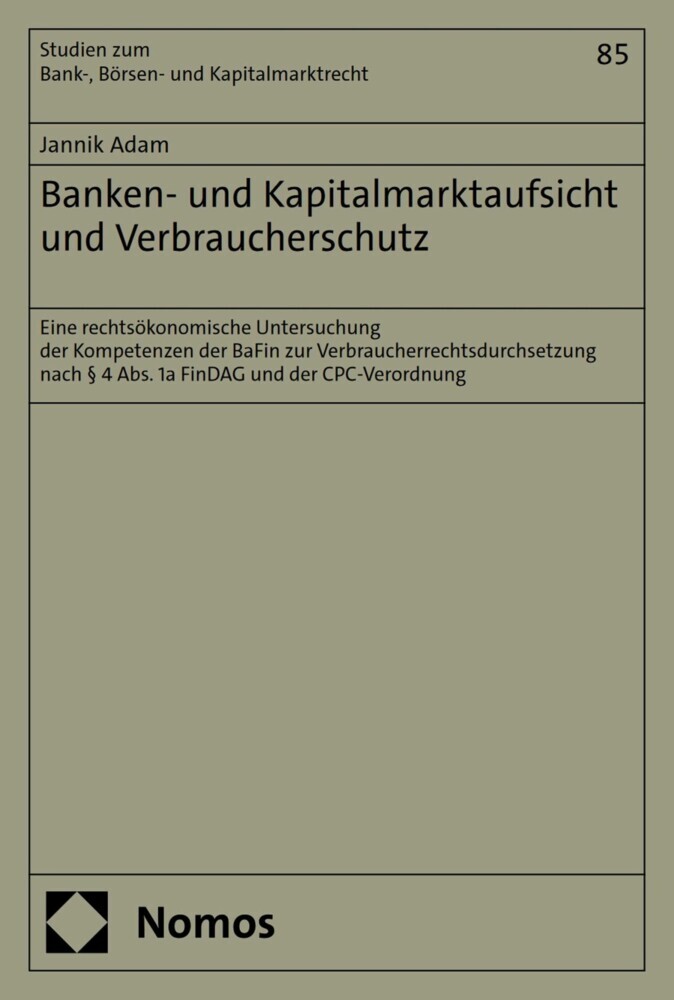 Banken- und Kapitalmarktaufsicht und Verbraucherschutz main product photo