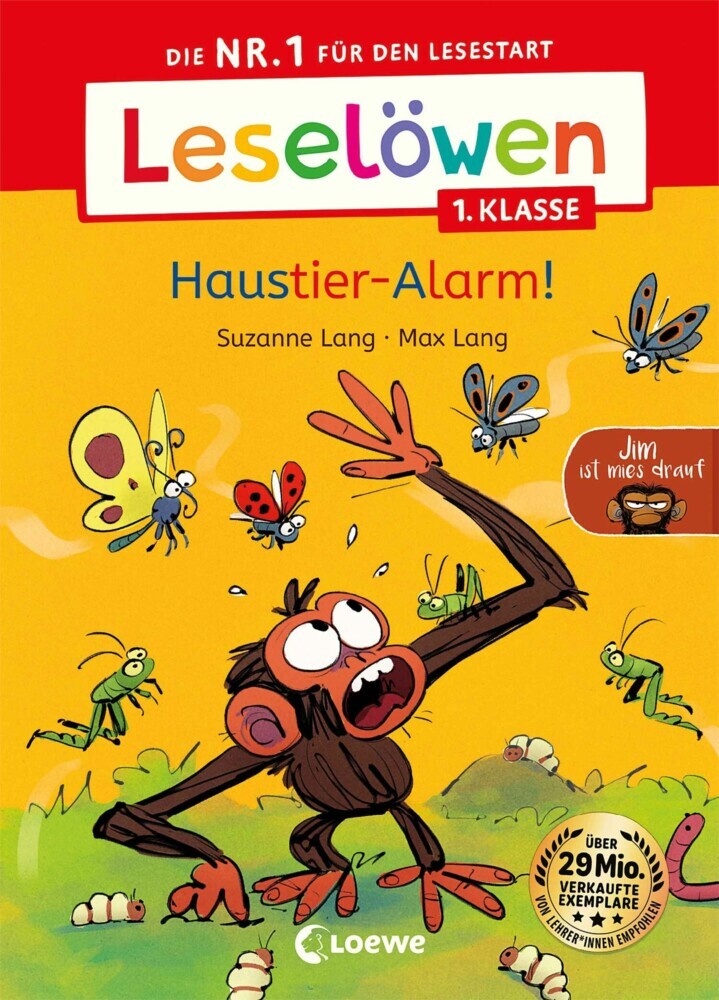 Leselöwen 1. Klasse - Jim ist mies drauf - Haustier-Alarm! main product photo