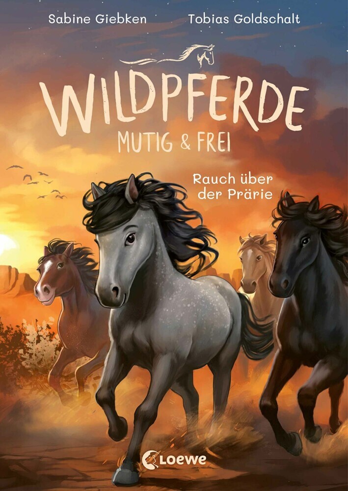 Wildpferde - mutig und frei (Band 5) - Rauch über der Prärie main product photo