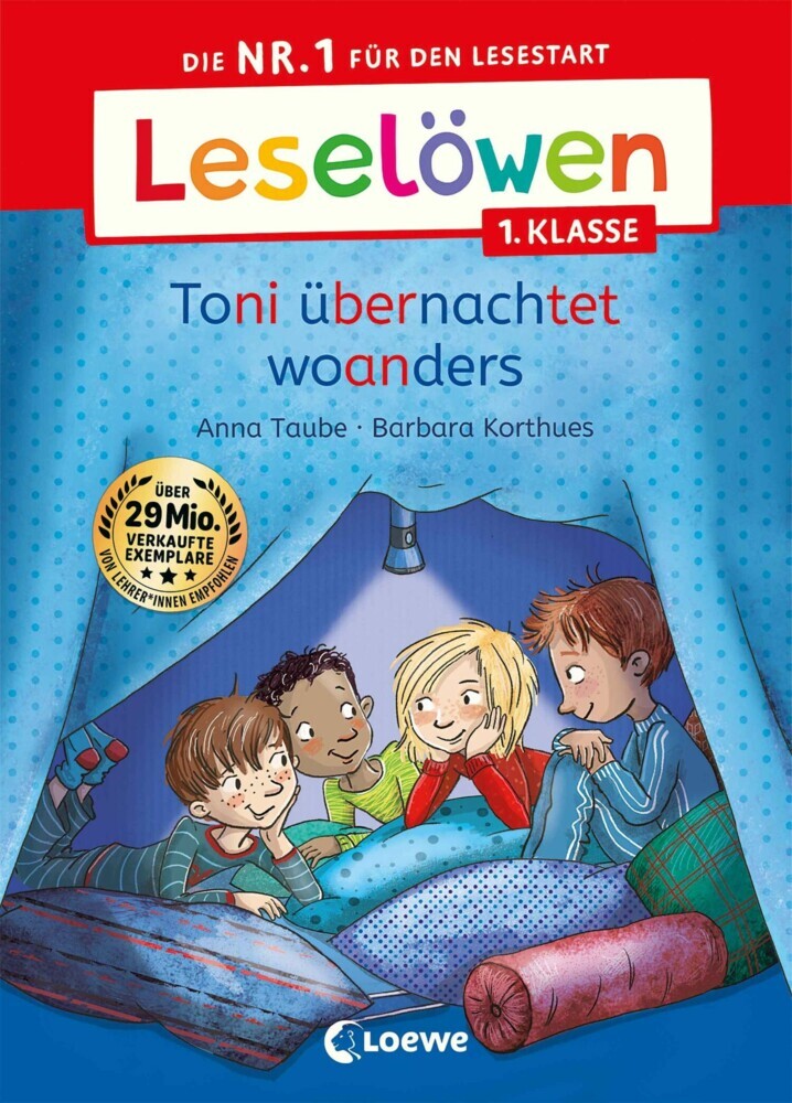 Leselöwen 1. Klasse - Toni übernachtet woanders main product photo