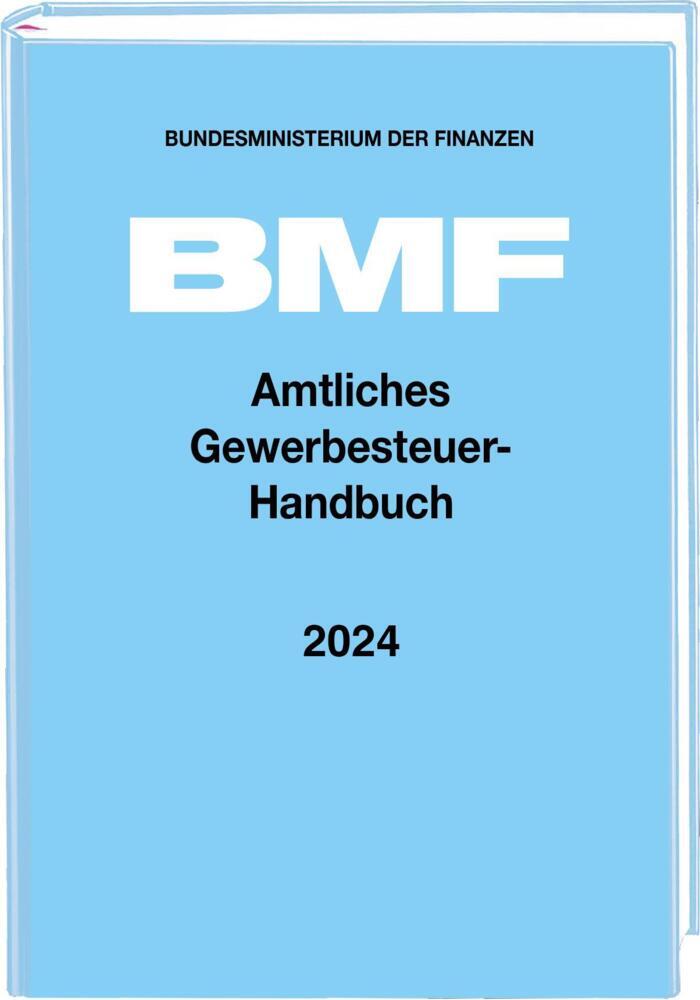 Amtliches Gewerbesteuer-Handbuch 2024 main product photo