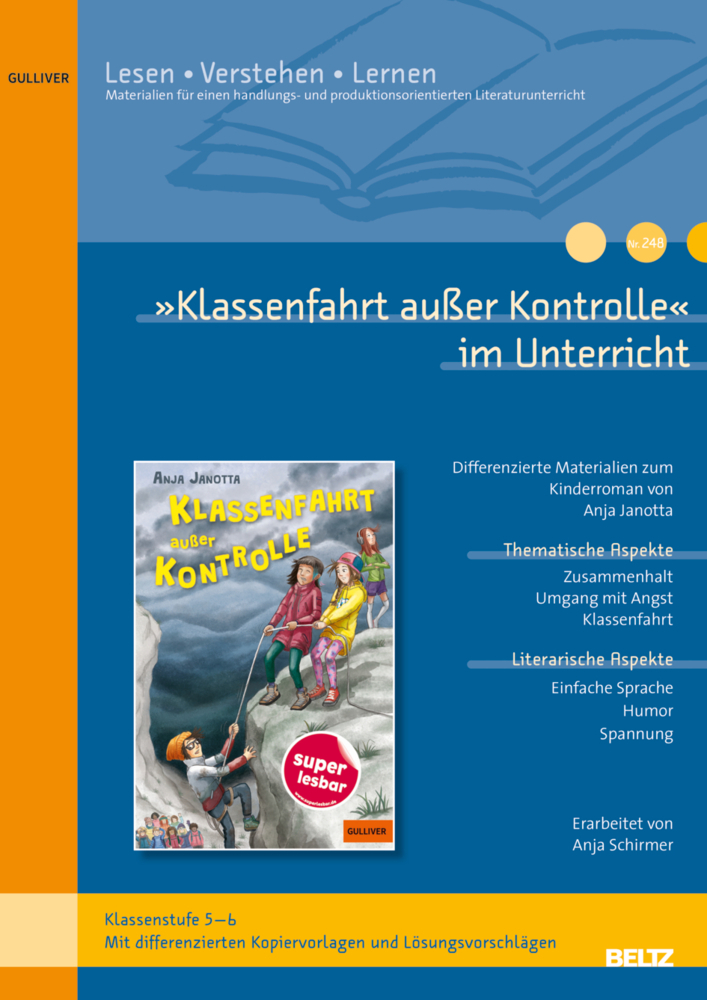 »Klassenfahrt außer Kontrolle« im Unterricht main product photo