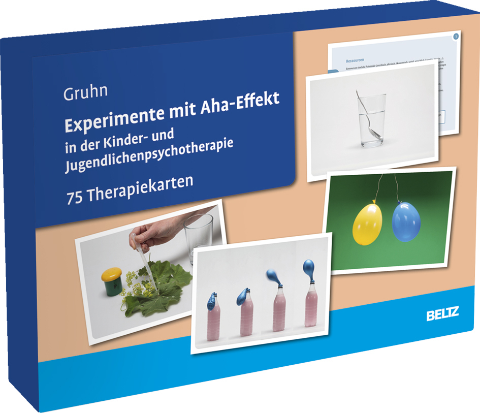 Experimente mit Aha-Effekt in der Kinder- und Jugendlichenpsychotherapie main product photo