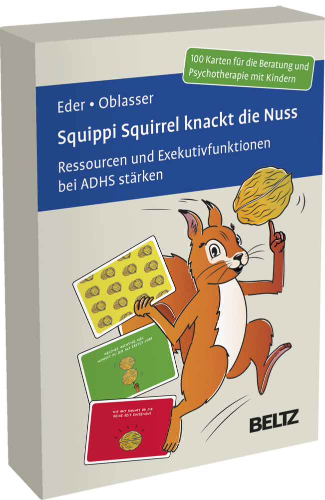 Squippi Squirrel knackt die Nuss main product photo