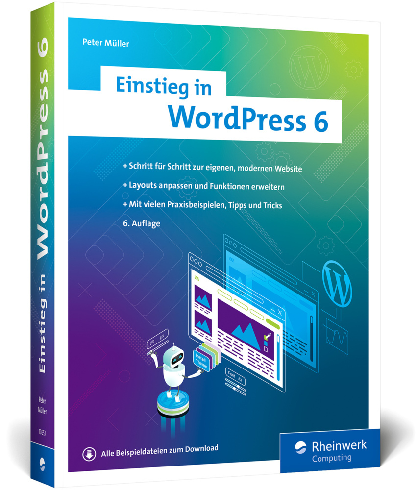Einstieg in WordPress 6 main product photo