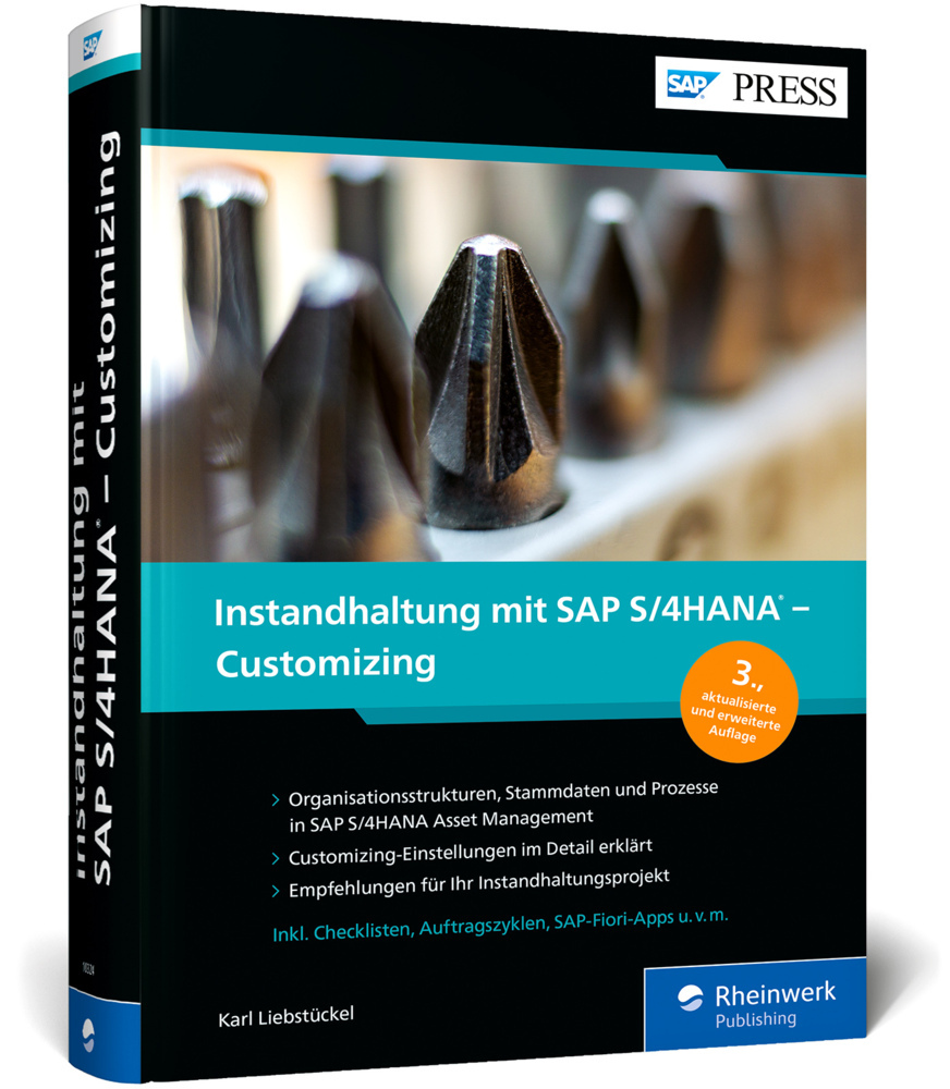 Instandhaltung mit SAP S/4HANA - Customizing main product photo
