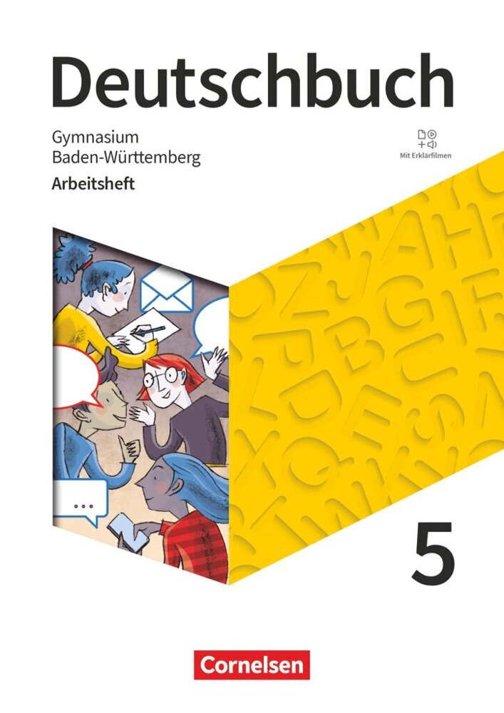 Deutschbuch Gymnasium - Baden-Württemberg - Ausgabe 2025 - 5. Schuljahr main product photo