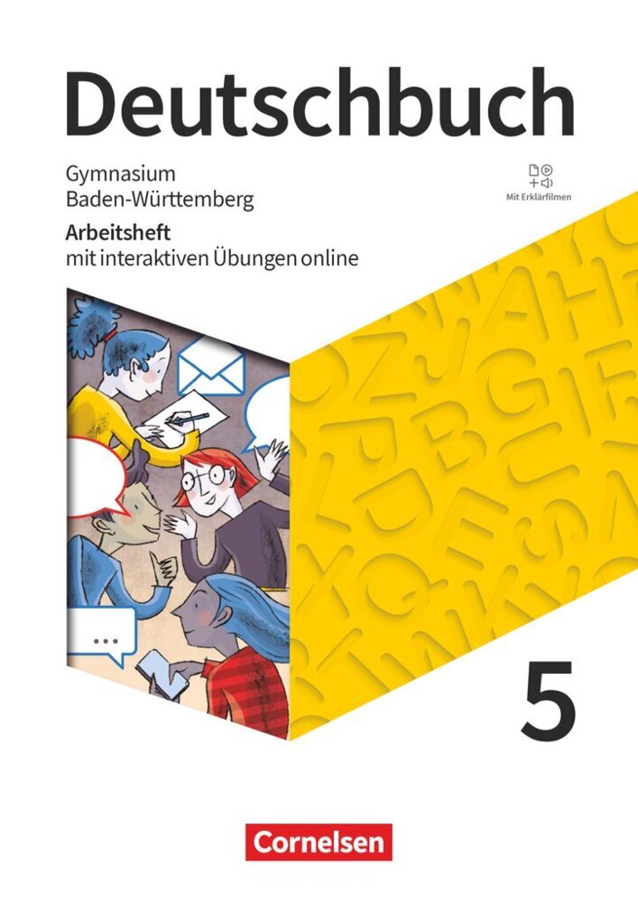Deutschbuch Gymnasium - Baden-Württemberg - Ausgabe 2025 - 5. Schuljahr main product photo