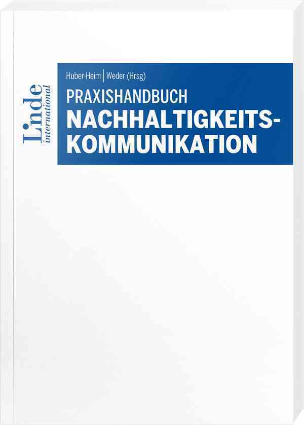Praxishandbuch Nachhaltigkeitskommunikation main product photo
