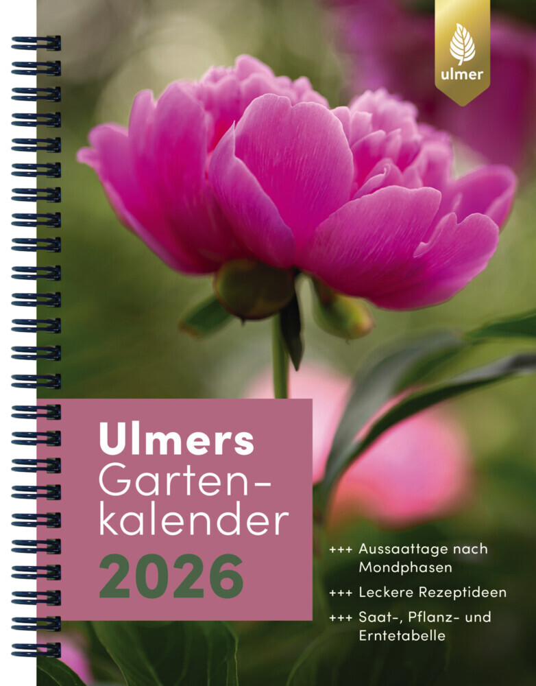 Ulmers Gartenkalender 2026 main product photo