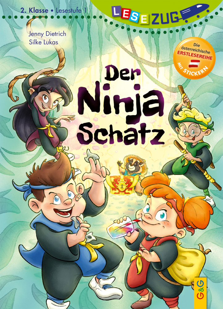 LESEZUG/2. Klasse - Lesestufe 1: Der Ninja-Schatz main product photo