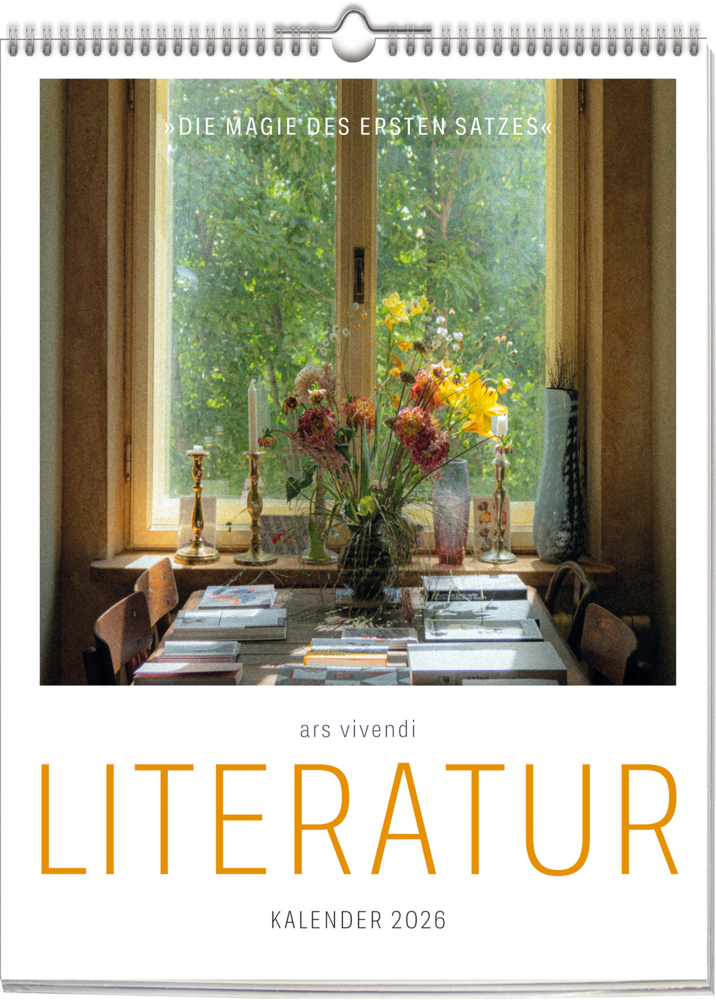 ars vivendi Literatur Kalender 2026 main product photo