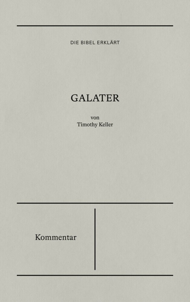 Galater - Kommentar main product photo