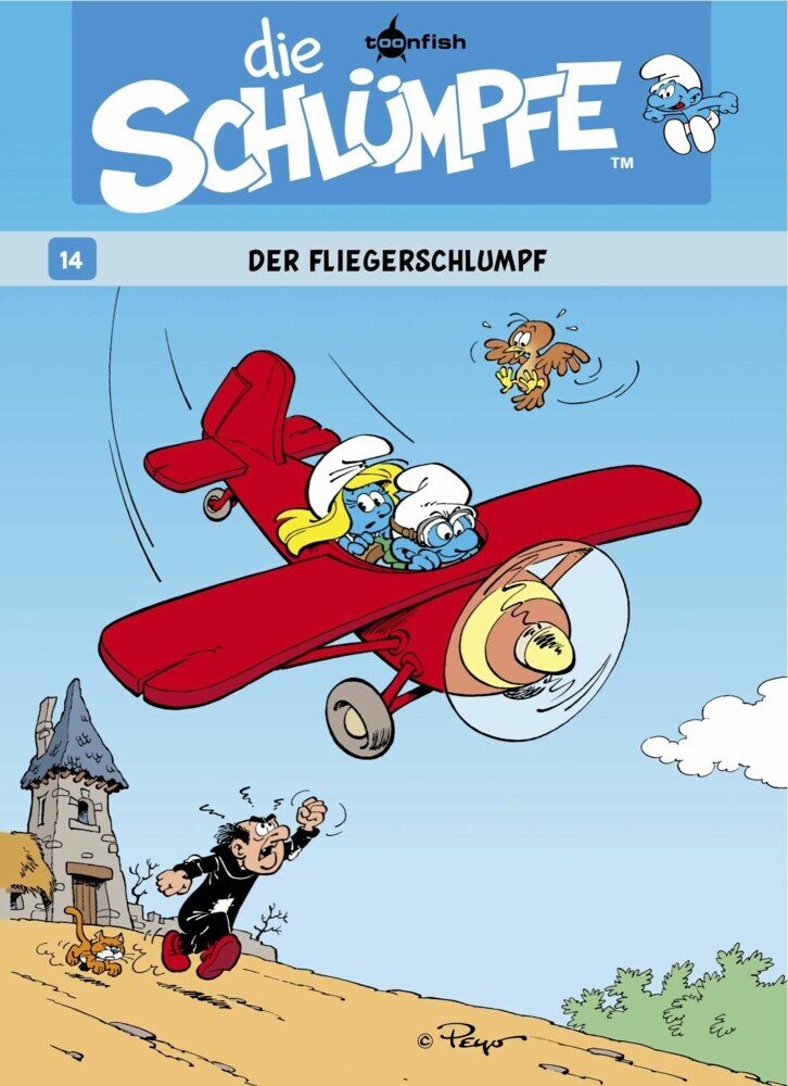 Die Schlümpfe 14. Der Fliegerschlumpf main product photo