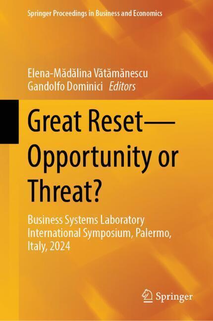 Great Reset-Opportunity or Threat? main product photo