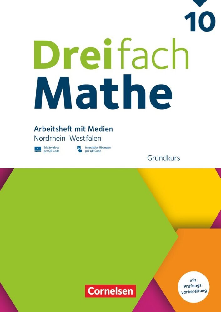 Dreifach Mathe - Nordrhein-Westfalen - Ausgabe 2022 - 10. Schuljahr main product photo