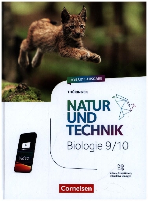 Natur und Technik - Biologie Neubearbeitung - Thüringen 2025 - 9./10. Schuljahr main product photo