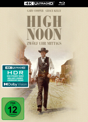 12 Uhr mittags - High Noon, 1 4K UHD-Blu-ray + 1 Blu-ray (2-Disc Limited Collector's Edition Mediabook)