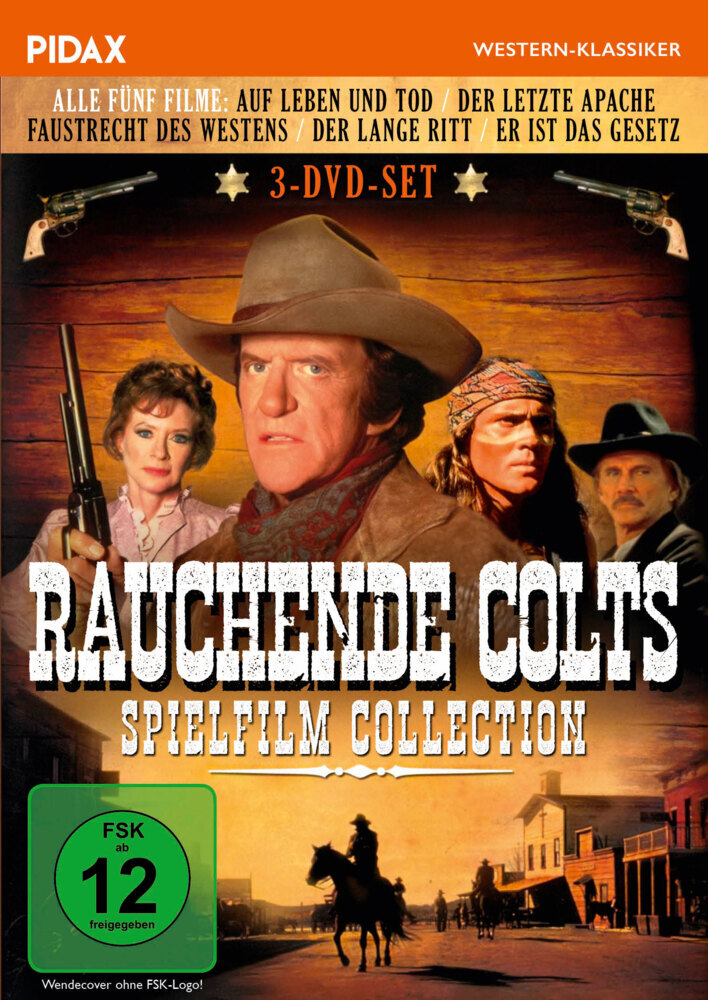 Rauchende Colts - Spielfilm Collection, 3 DVD main product photo